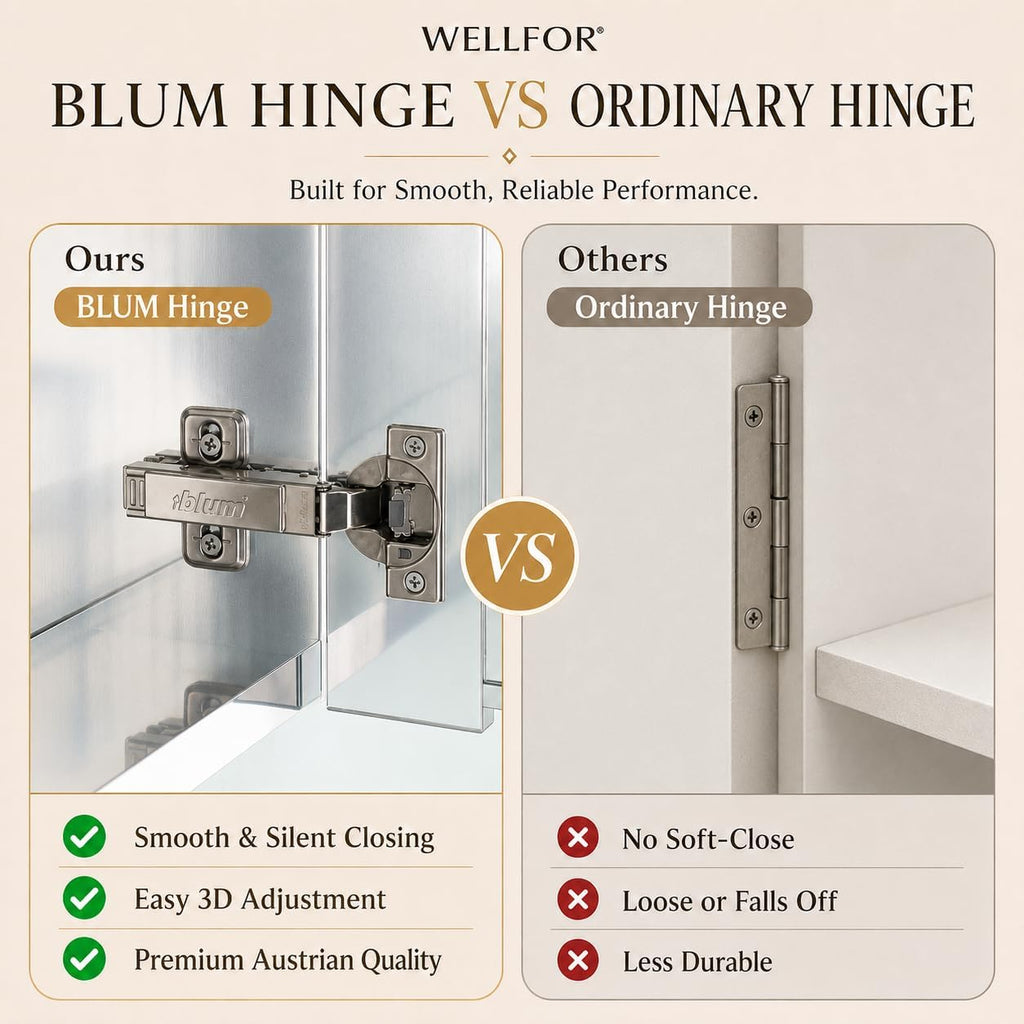 30" x 30" Bathroom Medicine Cabinet, Anodized Chrome Aluminum Frame, Medicine Cabinet with Adjustable Glass Shelves