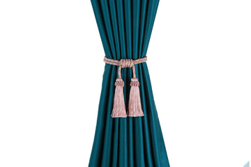 Magnetic Curtain Tiebacks Handmade Tassel Drapery Holdback,4P