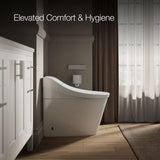 K-29777-PA-0 Innate Smart Toilet with Bidet Built In, White, One-piece Elongated Style