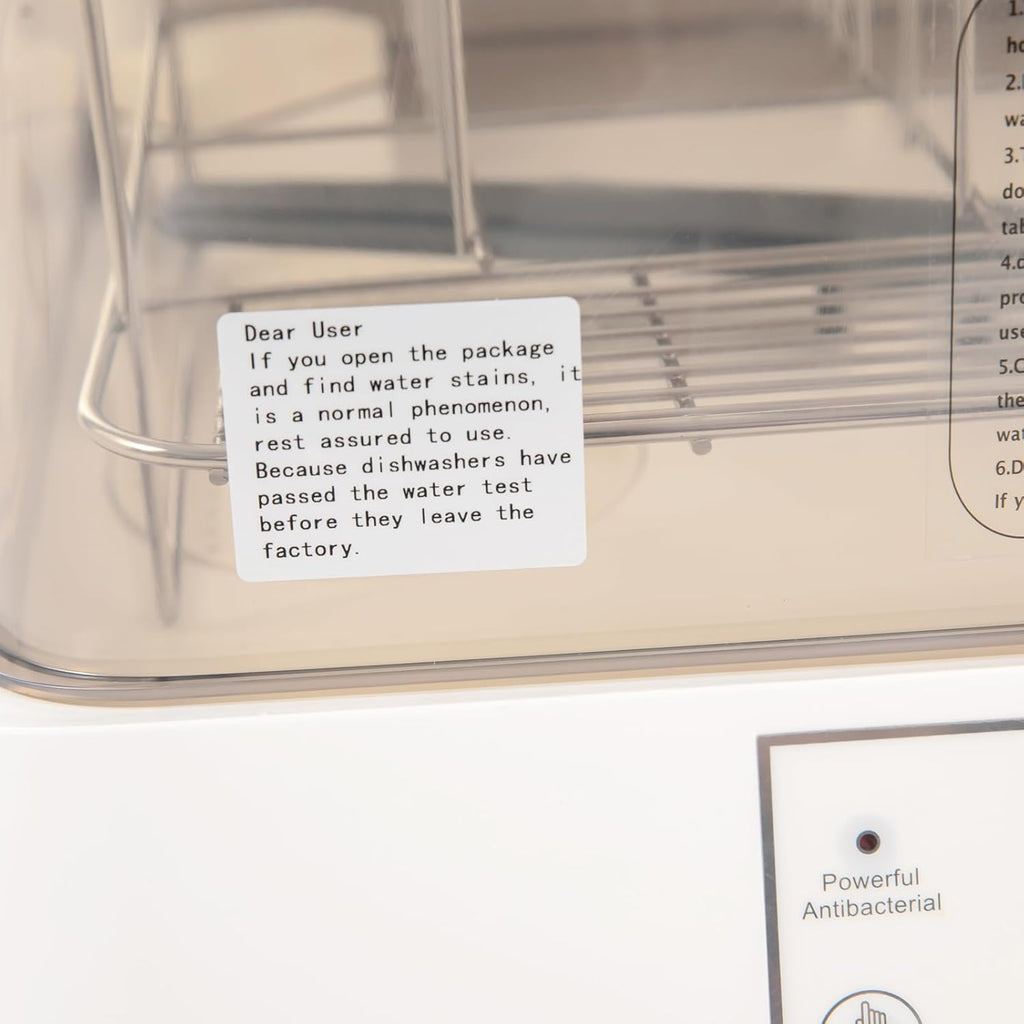 Portable Countertop Dishwashers, Portable Mini Dishwasher Countertop Electric Dishes Dishwashers Automatic Dishwashing