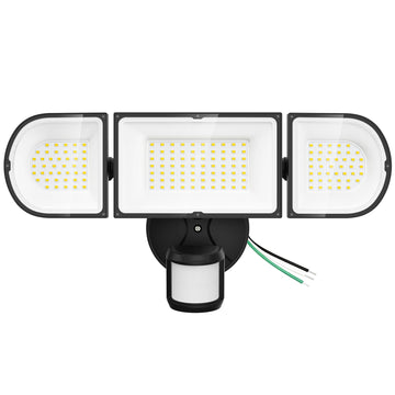 Motion Sensor Lights Outdoor for Outside, LED Flood Lights Outdoor Wired Dusk to Dawn, Exterior Security