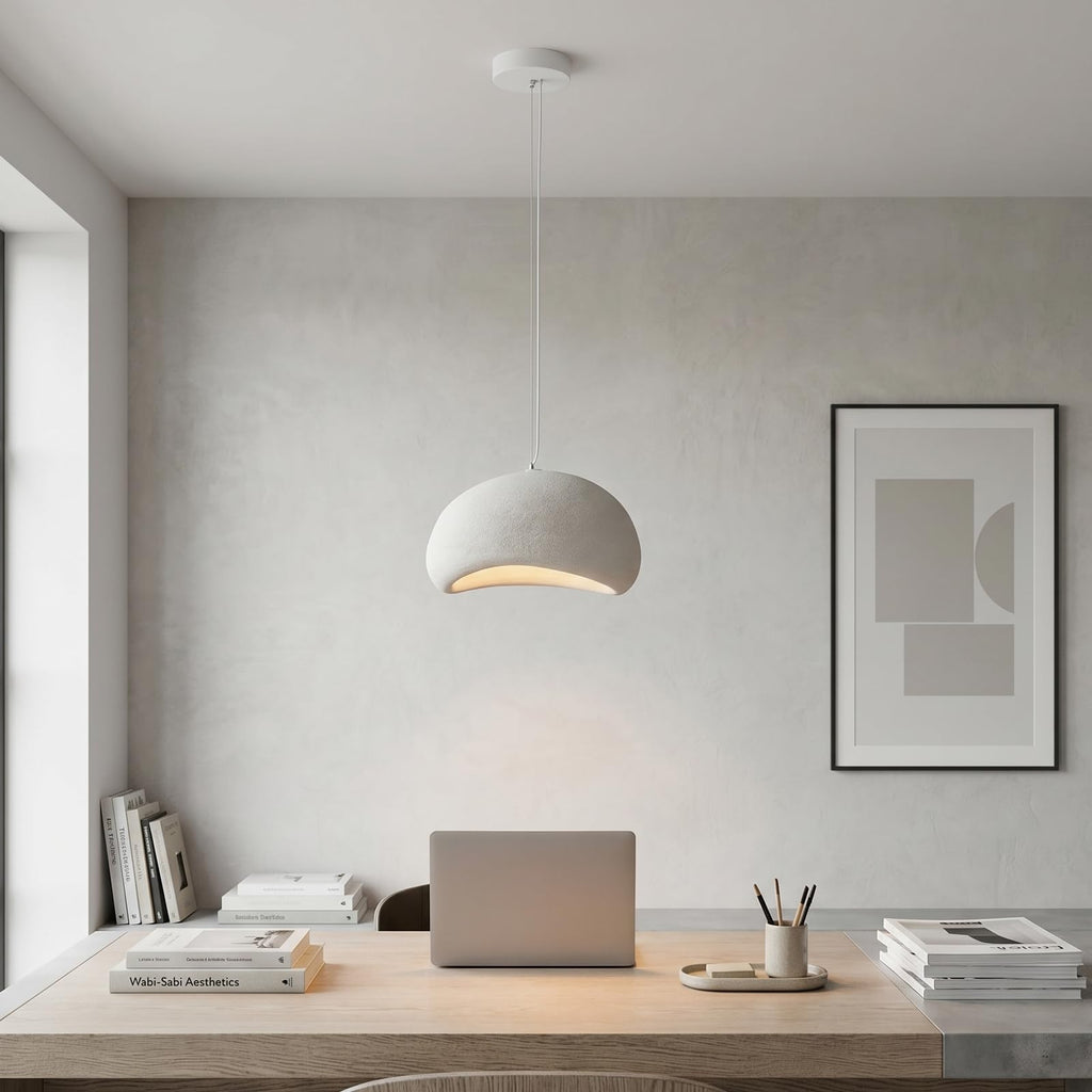 30cm Mini Size Wabi Sabi Pendant Light Kitchen Entryway Modern Hanging Lamp E26 Base Japanese Style Bird Nest Shape