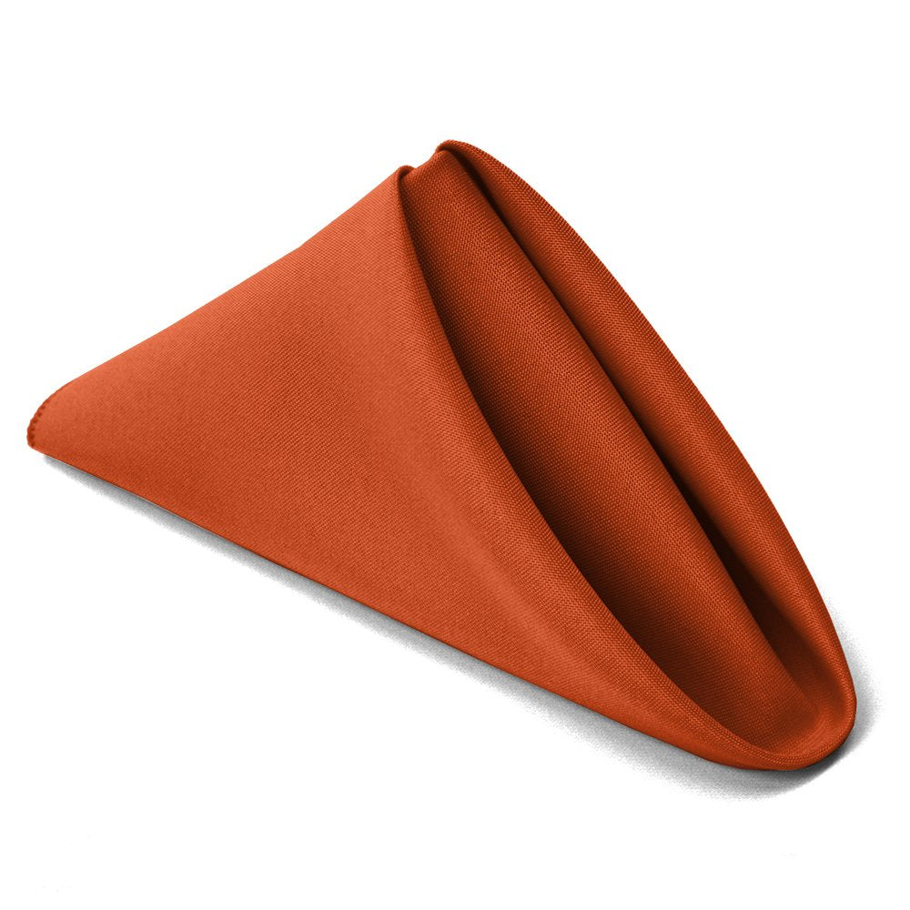 Thanksgiving/Fall Cloth Napkin Sets (12 Pack, Gold/Burnt Orange/Red)