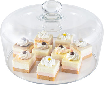 11 Inch Glass Cake Dome Cover for Cake Stand