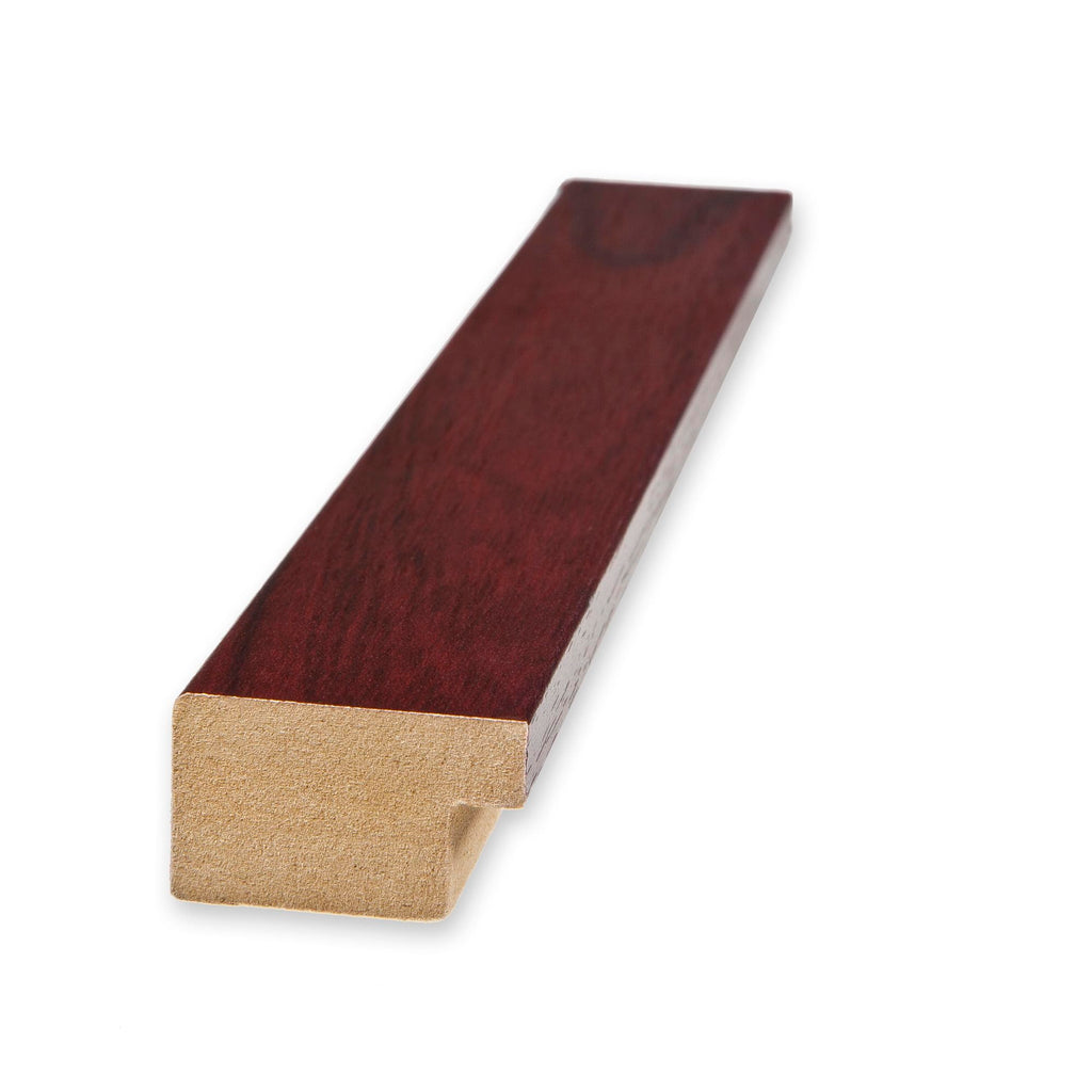 24x36 Inch Brown Picture Frame, This 26 Inch Custom Poster Frame is Mahogany - Comes with Economy Acrylic and 1