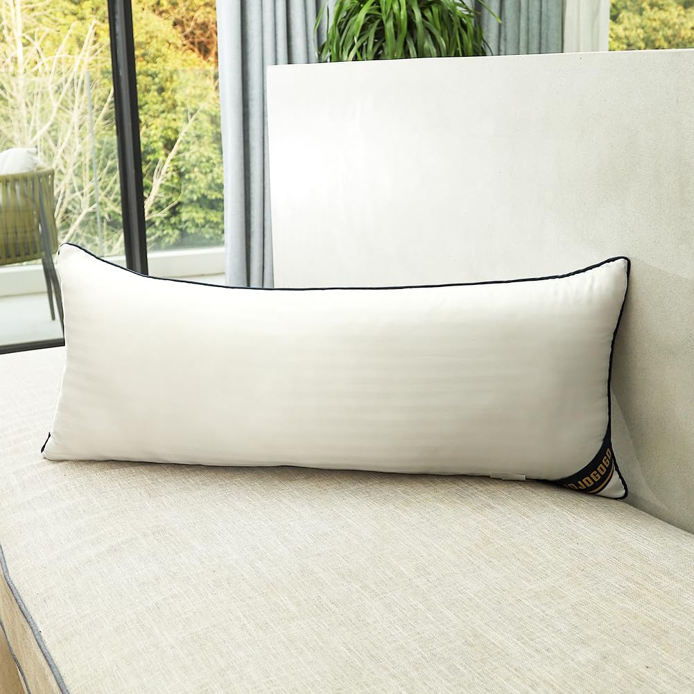 14x36 Long Lumbar Decorative Throw Pillow Insert for Couch and Bed, 1 Pack