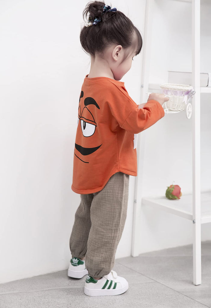 Cute Toddler Kids Baby Boy Girl Casual Eelastic Harem Long Pants Bloomers