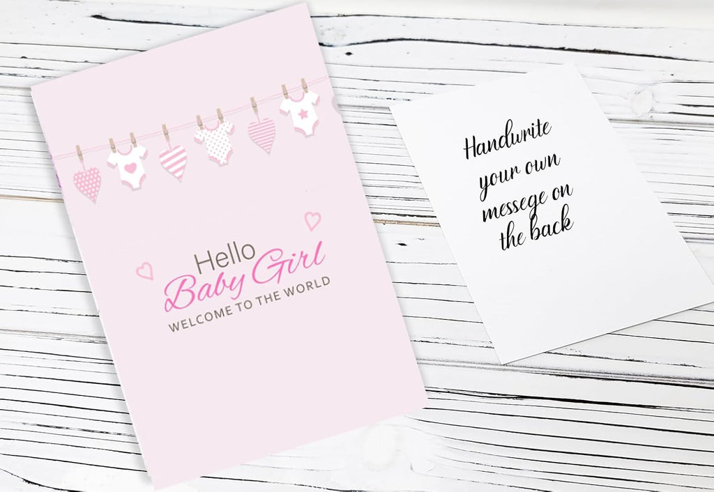 New Baby Girl Gift Basket | Unique Gift Set for a new mom Pink Baby Gift Set. Welcome Baby Care Package All w/Newborn