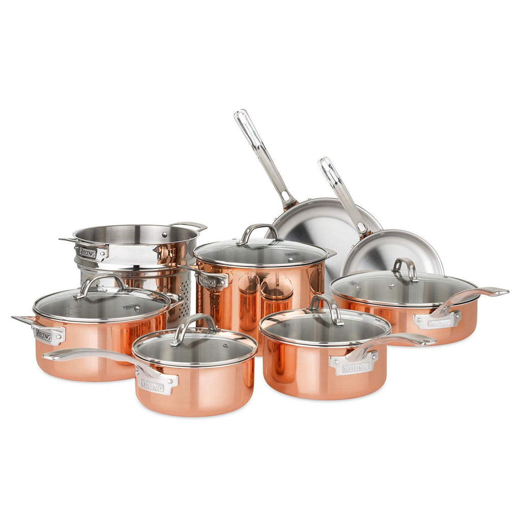 Tri-Ply Copper Cookware Set