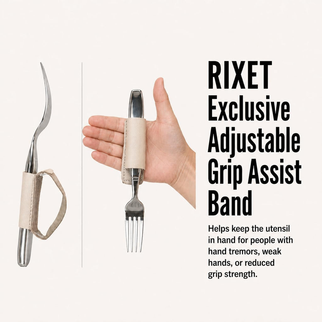 Weighted Silverware for Hand Tremors, Adaptive Utensils for Elderly