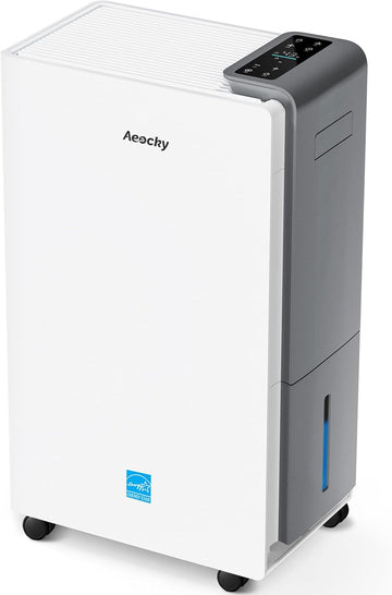 4500 Sq.Ft Energy Star Most Efficient 2025 Dehumidifier, Max 80 Pint/Day Smart Compressor Dehumidifier with Drain Hose