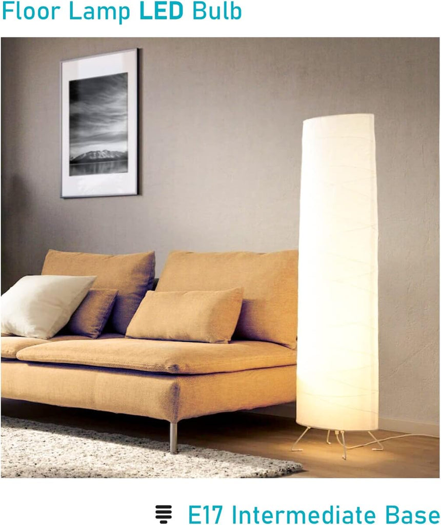 E17 LED Bulb 6W(60 Watt Equivalent), Intermediate Base Spotlight Bulb, Warm White 3000K, 600 Lumen, E17 Reflector R14