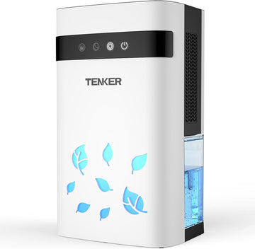Dehumidifier for Home, 77oz Water Tank (1000 sq.ft) Dehumidifiers, Quiet Dehumidifier with Auto Shut Off, Sleep Mode
