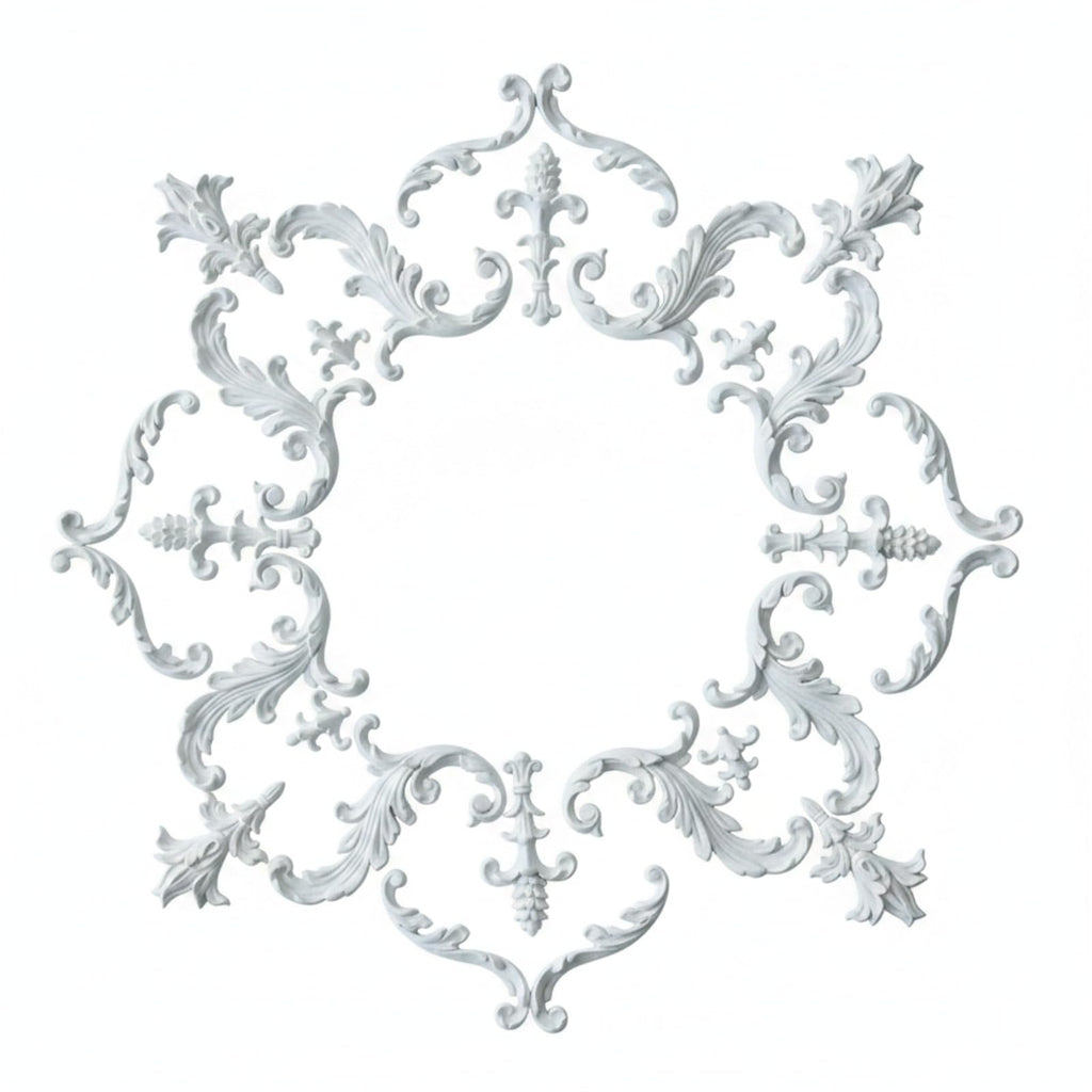 30.71 Inch Large Ceiling Medallion for Light Fixtures