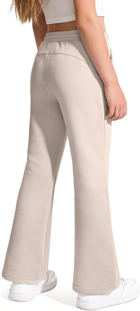 Girls Uniform Pants Flare Sweatpants Joggers Pants Preppy Clothes