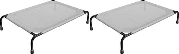 Raised Dog Bed for Large Dogs, Waterproof XL Dog Cot, Outdoor Cooling Elevated Pet Bed Load 200lb, 47.75" x 30.5"