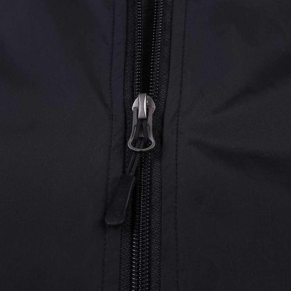 Boys Girls Lightweight Breathable Raincoat Waterproof Hooded Rain Jacket Windbreaker Easy to Fold