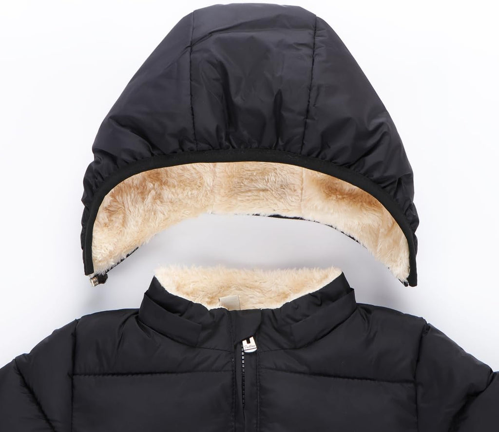 Baby Boy Winter Coats Infant Girl Fleece Puffer Jackets For Toddler