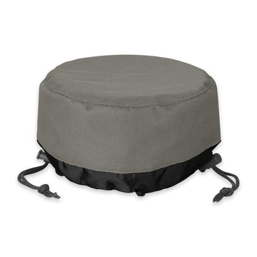 Pit Cover 36 Inch, Heavy Duty Round Patio Fire Bowl Cover, Waterproof and Weatherproof, 36''Dia x 20''H
