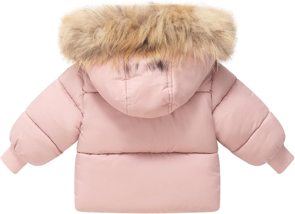 Toddler Winter Puffer Jacket Infant Coat Hoodie Girl Boy Clothes
