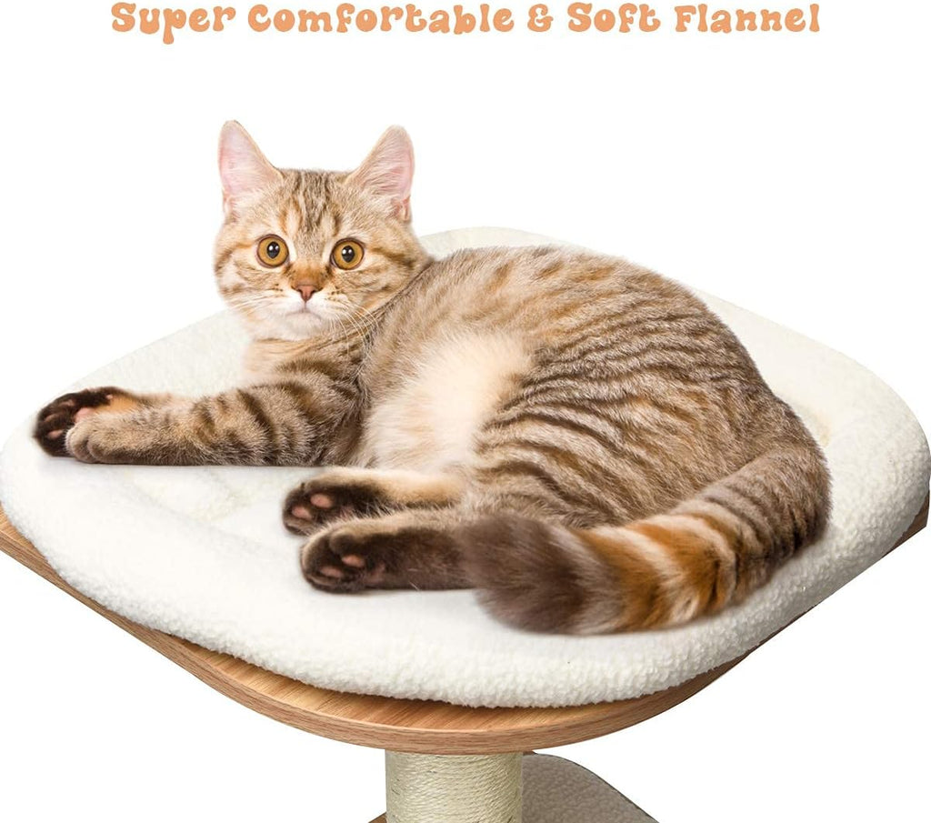 69 Inch Wooden Tall Cat Tree