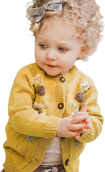 Toddler Girl Knit Cardigans Sweater