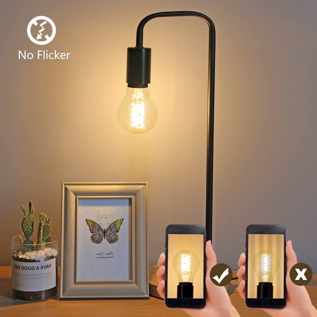 A21 Dimmable LED Edison Bulbs, 2700K Soft White, 2 Pack