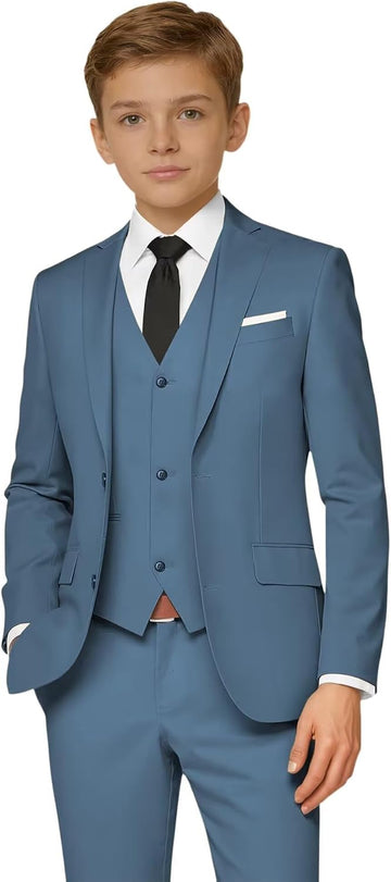 Boys Suit Kids Dress Clothes Wedding Ring Bearer Outfit Formal Wear