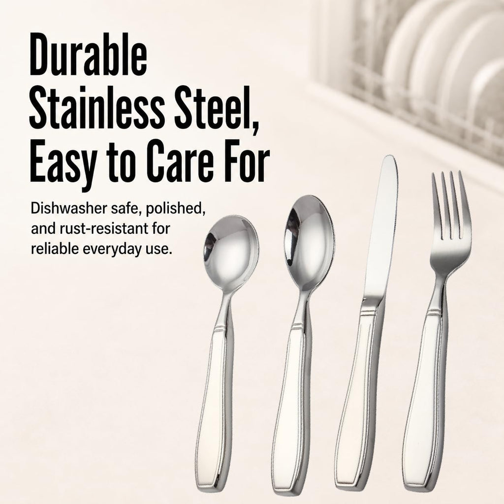 Weighted Silverware for Hand Tremors, Adaptive Utensils for Elderly