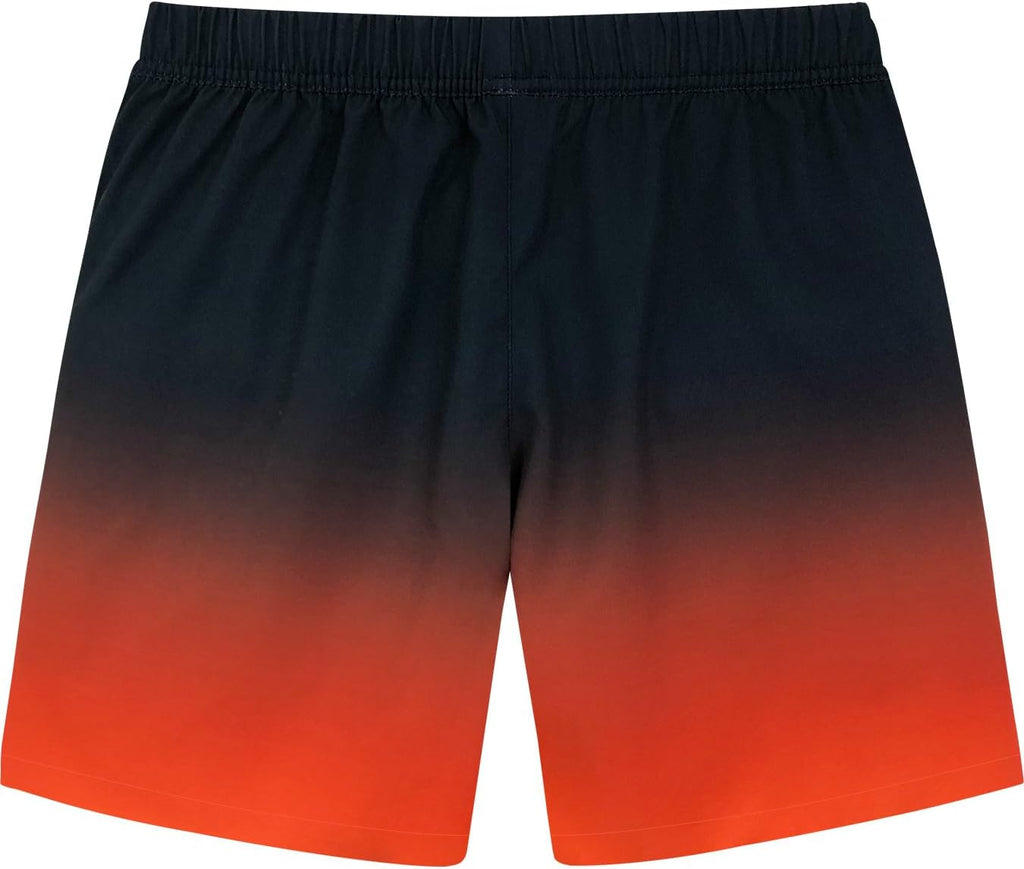 Boys Swim Trunks with Compression Liner Quick Dry Swim Shorts with Pockets