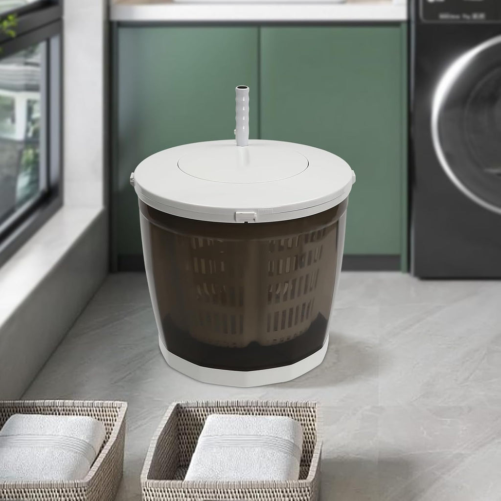 Mini Portable Washing Machine and Dryer,2 in 1 Manual Washing Machine for Clothes Spin Dryer Mini Traveling Outdoor