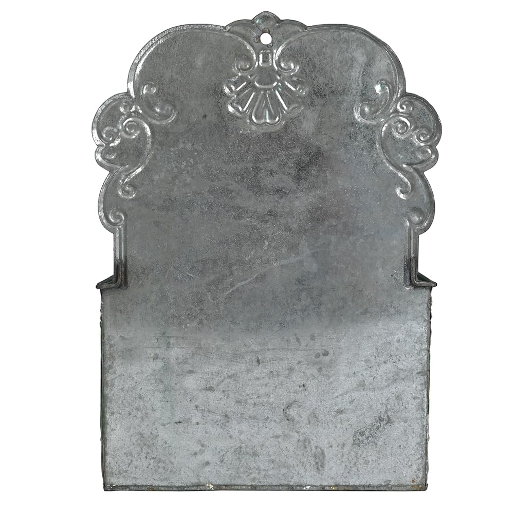 Metal Wall Planter Outdoor Wall Hanging Planter Rustic Wall Mount Planter Outdoor Wall Planter for Farmhouse Garden