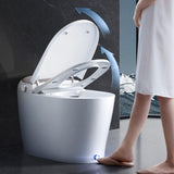 EPLO DP7 Smart Toilet with Bidet Built in,Auto Open/Close,Heated Seat,Automatic Flush Bidet Toilet,Night