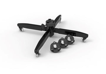 Universal Metal Rolling Artificial Christmas Tree Stand