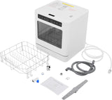 Portable Countertop Dishwasher, 800W Dishwasher, Household Mini Dishwasher, Four Cleaning Modes