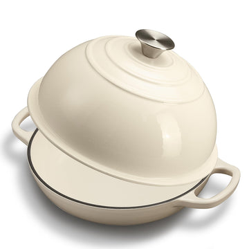 Enameled Cast Iron Bread Oven for Sourdough