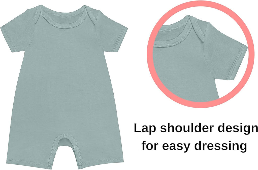Baby Rayon Romper Pajamas