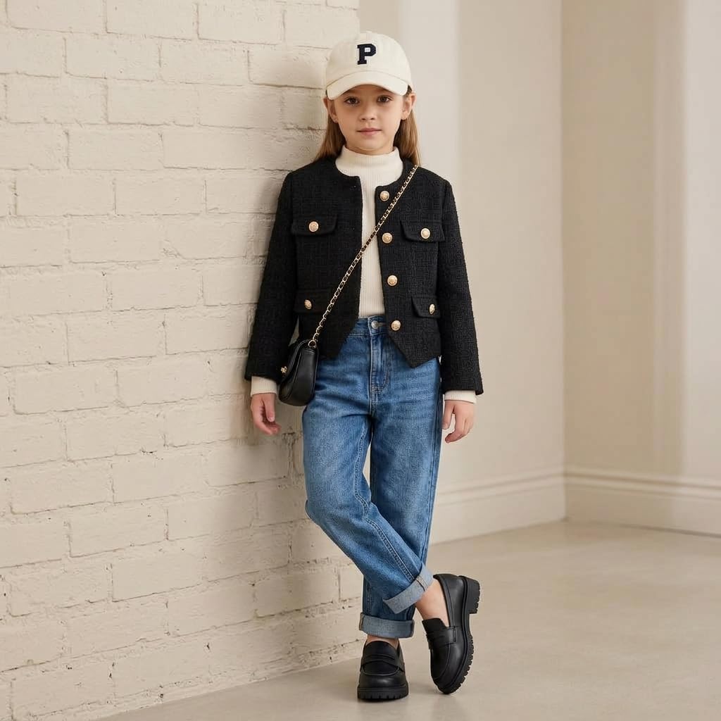 Racy Penny Loafer School Shoes for Girls