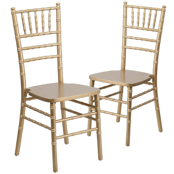 Ballroom Chairs for Formal Events and Banquets, Commercial/Residential All-Occasion Event Chairs, Set