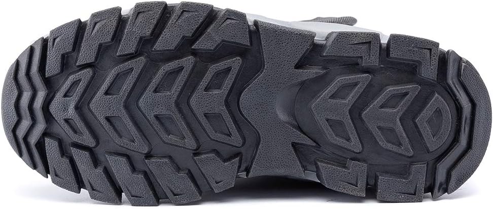 Boys Snow Boots Winter Waterproof Slip Resistant Cold Weather Shoes (Toddler/Little Kid/Big Kid)
