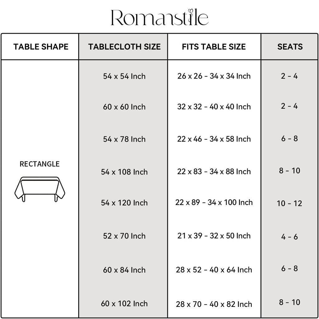 Gingham Vinyl Tablecloth, Rectangle 54 x 78, Light Blue