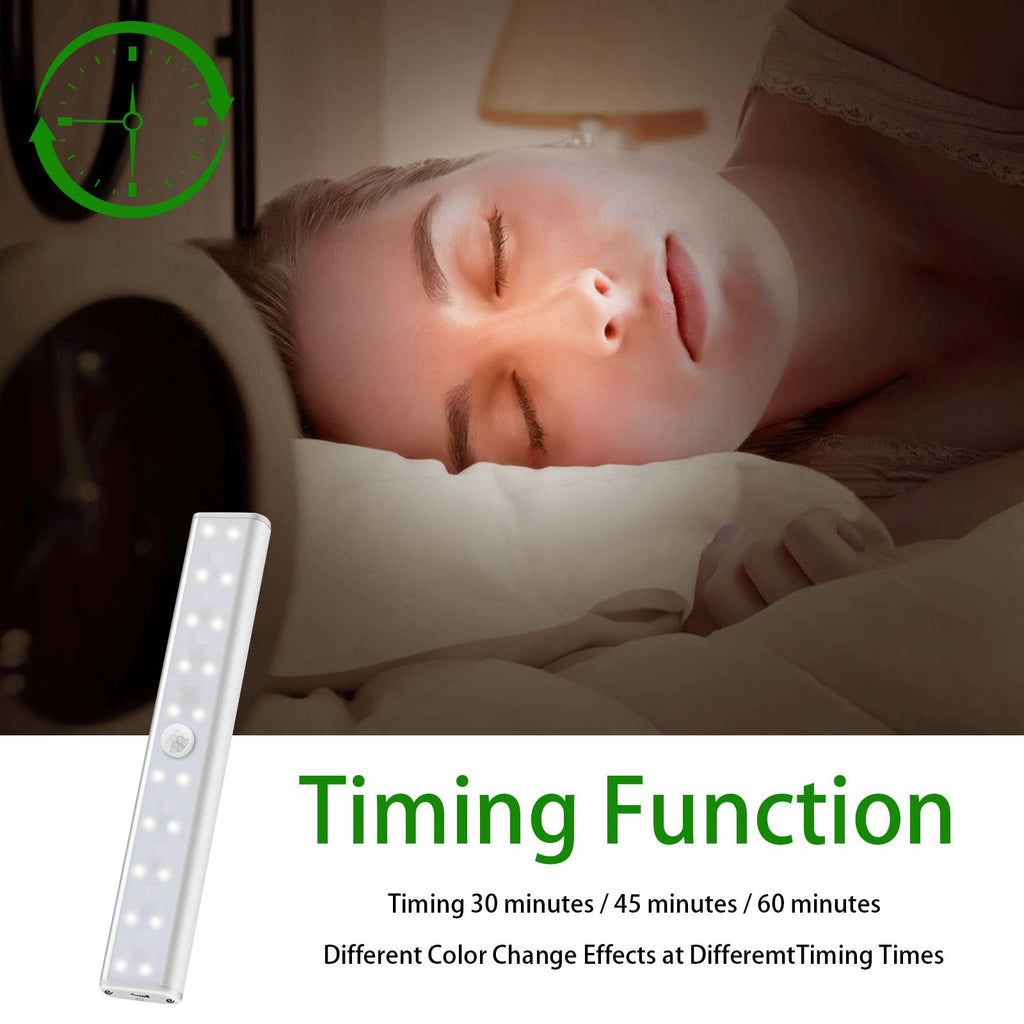 48 LED Under Cabinet Lighting Wireless, 15 Colors Changeable Rechargeable RGB Under Cabinet Lights Remote Control