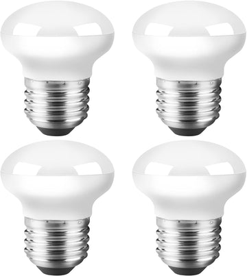 R14 LED Light Bulbs, 4W 25W Equivalent, E26 Base, Warm White