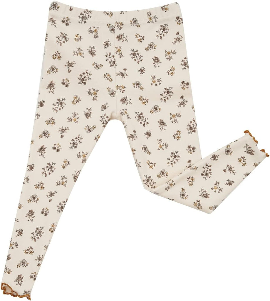 Baby Boy Girl Pajama Set 6M Kids Cute Toddler Snug fit Flower Pattern Design Pjs Cotton Sleepwear Ruffled Shirring