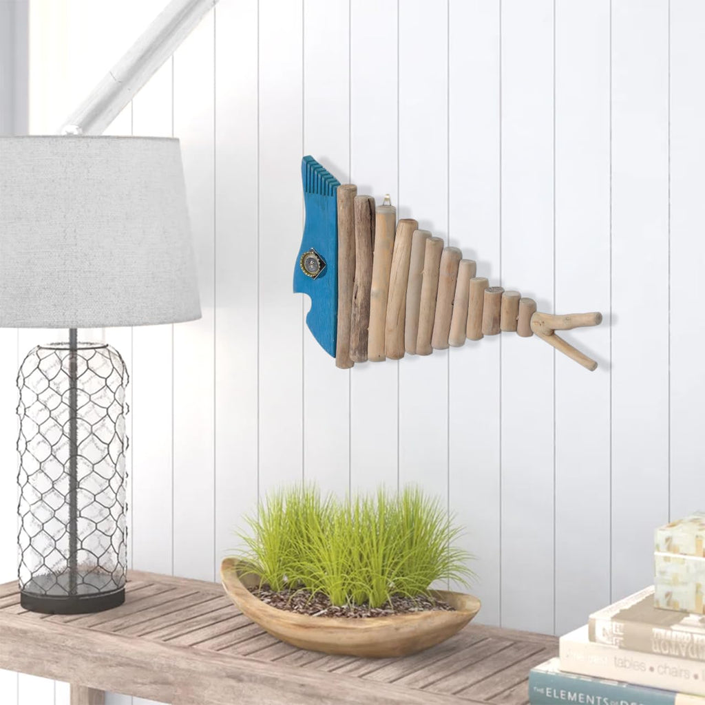 Driftwood Nautical Wall Decororation | Handmade Wooden Rustic Coastal Art
