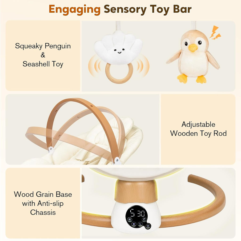 Swings for Infants, Electric Portable Baby Swing