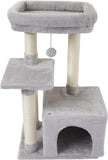Cute Cat Tree Kitten Cat Tower for Indoor Cat Condo Sisal Scratching Posts with Jump Platform Cat Furniture Activity