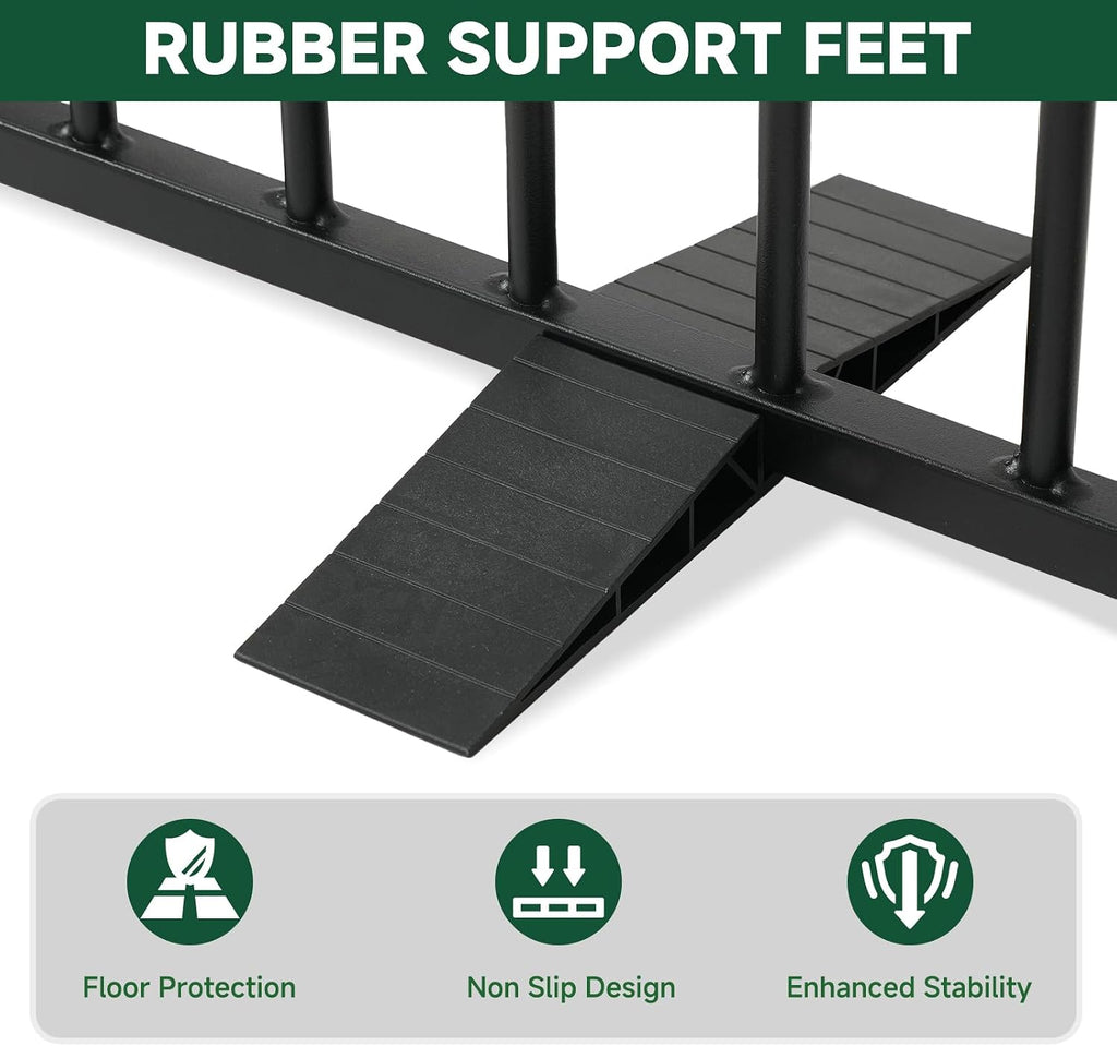 Paw Freestanding Dog Gate, 40" W x 32" H, 2-Panel, Black
