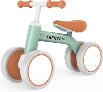 Toddler Balance Bike for 1 Year Old Baby, Lightweight, No Pedals, Soft Seat, Wheel Silence Bicycle for 2 Years Boys