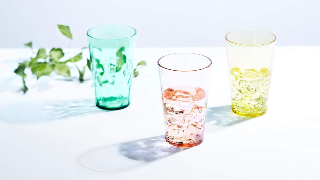 19oz Unbreakable Premium Drinking Glasses Set of 6 - Super Grade Acrylic Plastic - Perfect for Gifts - Dishwasher